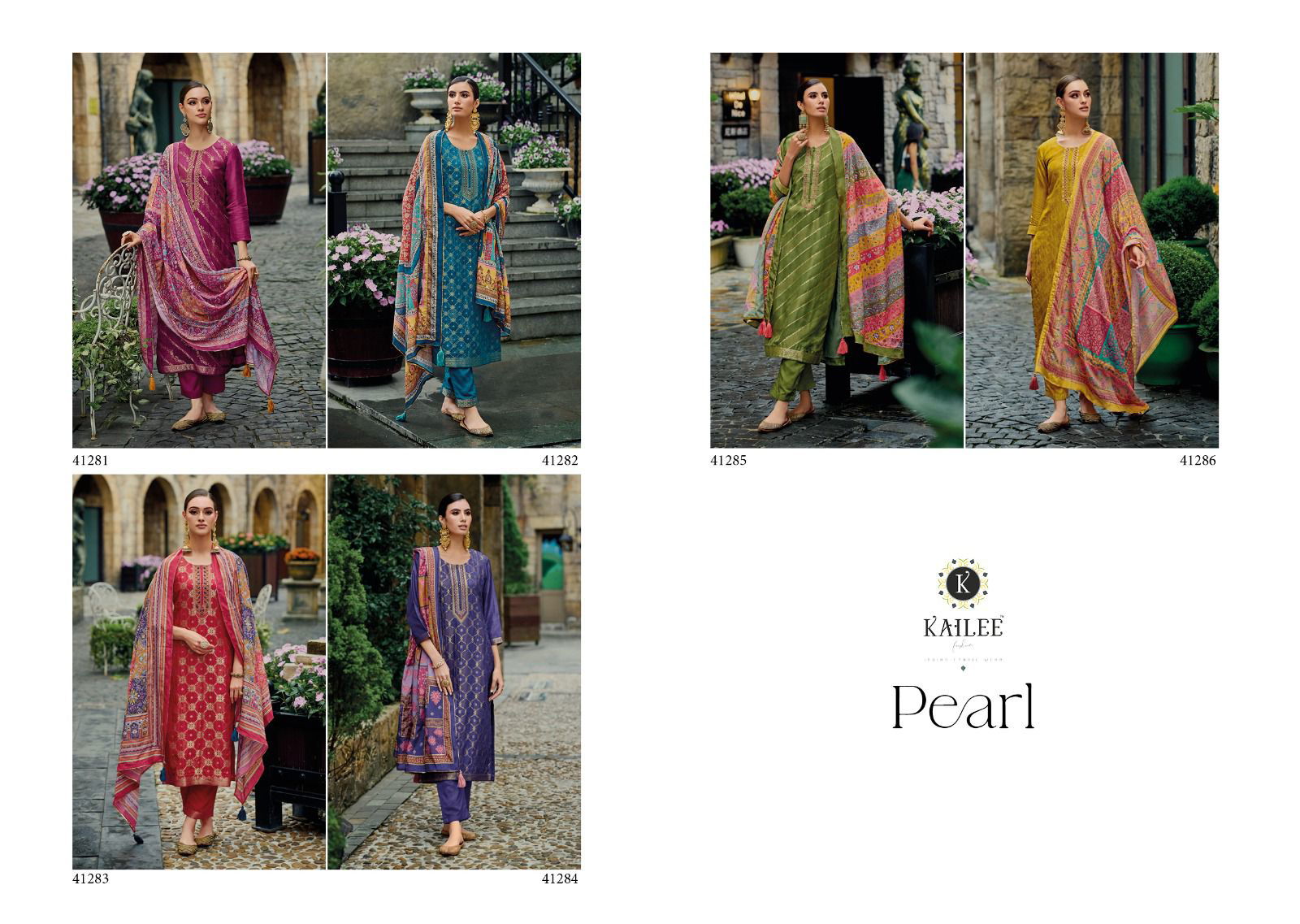 Pearl By Kailee Heavy Viscose Readymade Suits Catalog